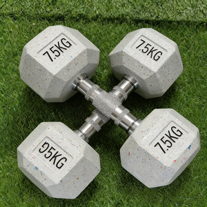 Mancuernas Hexagonales <span class=keywords><strong>de</strong></span> Goma, <span class=keywords><strong>Venta</strong></span> al Por Mayor <span class=keywords><strong>de</strong></span> Fábrica, Pesas Libres para <span class=keywords><strong>Gimnasio</strong></span>, Juego <span class=keywords><strong>de</strong></span> Mancuernas Hexagonales <span class=keywords><strong>de</strong></span> Goma en KG, Comprar Online - Product Image 2