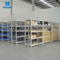 Étagères de garage robustes à 5 niveaux, système de rangement en acier pour entrepôt, étagères métalliques, système d'étagères sur mesure, directement de l'usine