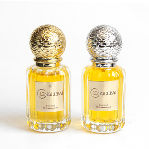 Factory Stock <b>Mini</b> Perfume Glass <b>Bottle</b> Empty Pump Crimp Small Round 30ml Perfume Spray <b>Bottle</b> with Gift Box - Product Image 5