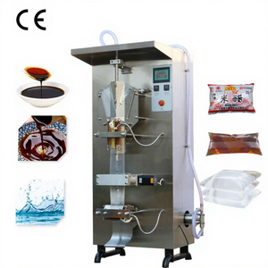 Machine d'emballage de sachets d'eau à scellage à chaud, machine d'emballage de liquides à contrôle de température, machine de remplissage automatique de jus - Product Image 1