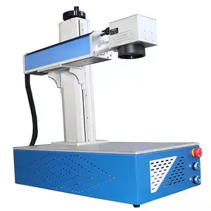 Fiber Laser Cutting Machine Mark Machine 20W Glass Engraving Logo Printing Portable Mini Marking Cheap Making Small