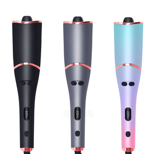 เครื่องม้วนผมอัตโนมัติ LCD ระดับมืออาชีพ ใช้งานง่าย เซรามิก 55W เครื่องม้วนผมอัตโนมัติแบบมหัศจรรย์ 110V-220V ขายดี ฮีตเตอร์ PTC - Product Image 1