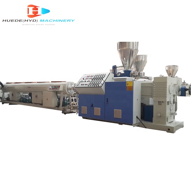 Экструзионная Машина для дренажных труб из ПВХ 50-200 мм, производственная линия для водопроводных труб из ПВХ
