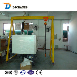 Indoor 5 Ton10ton Draagbare Beweegbare A-Frame Mobiele Mini Portaalkraan - Product Image 3