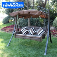 Mobilier d'extérieur pour hôtel balançoires de patio ensemble de balançoires d'extérieur pour jardin