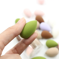 Éponge de maquillage en forme de gourde Gambur Mini multifonctionnelle sans latex de haute qualité multicolore avec logo personnalisé lavable ISO9001