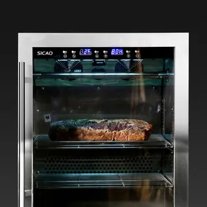 Dry Fridge SICAO DA150S UV Light Beef Dry Age Maker Machine Fridge Cooler Chiller Mini Dry Aging Refrigerator Home