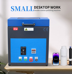 JiuTu Newest <strong>2</strong> Slot Glass Repair Polishing <strong>Machine</strong> <strong>Scratch</strong> Removal Mobile Phone Polishing <strong>Machine</strong> - Product Image 2