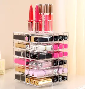 Black Acrylic Lip Balm Display Rack