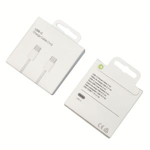 60W Fast Charging Dual <b>Type</b> <b>c</b> USB <b>C</b> <b>to</b> USB <b>C</b> Braided Nylon <b>Cable</b> for Phone 15 16 <b>Cable</b> Charger with Box - Product Image 1