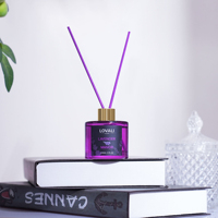 LUFU En gros, lot de diffuseurs à bâtonnets 50 ml, faible MOQ, diffuseur d'huiles parfumées sans flamme pour la maison, aromathérapie, OEM/ODM