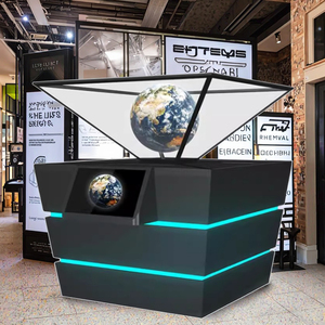 Mẫu trưng bày sản phẩm cao cấp hình kim tự tháp hiển thị ảnh ba chiều 360 độ mới về - Product Image 3