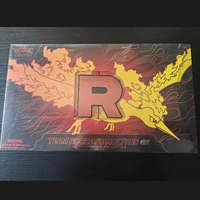 Carte promotionnelle exclusive Pokémon TCG officielle Team Rocket's Moltres Ex Ultra Premium Collection, version américaine scellée en usine
