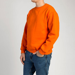 เสื้อสเวตเชิ้ตผู้ชายผ้าฟลีซหนานุ่ม ทนทาน อุ่นสบาย ทรงปกติ สีพื้น คอกลม ระบายอากาศได้ดี เป็นมิตรกับสิ่งแวดล้อม เหมาะสำหรับใส่ในฤดูหนาว - Product Image 2