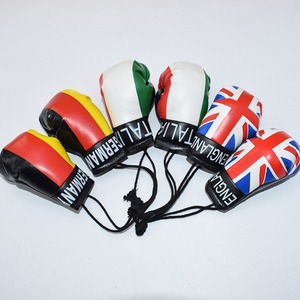 Nuoxin Hot Selling Wholesale Cheap Custom Mini Twins Boxing Gloves for Keychain Boxing Gloves Leather Decoration