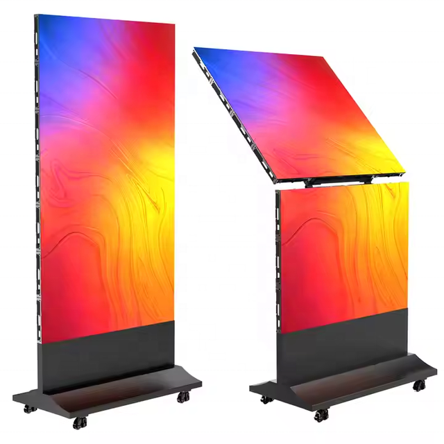 Muen Indoor Outdoor Events Foldable COB P1.86 P1.5 P1.2 Led Poster Screen Advertising for Display