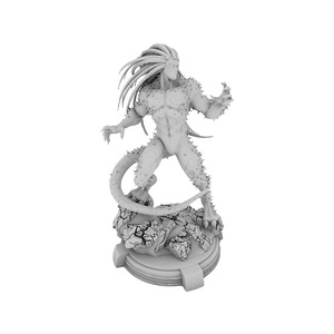 Hermoso como una pintura, busto de resina de alta precisión con acabado de calidad, figura de juguete de ciencia ficción. - Product Image 1