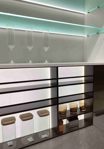 Profili Luminosi <span class=keywords><strong>LED</strong></span> <span class=keywords><strong>per</strong></span> Mensole in Vetro da 6mm a 8mm, Strisce <span class=keywords><strong>LED</strong></span> <span class=keywords><strong>per</strong></span> Illuminazione <span class=keywords><strong>Sottopensile</strong></span> in Cucina - Product Image 3