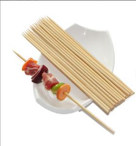 Mạnh Mẽ Tre <span class=keywords><strong>Marshmallow</strong></span> Rang Gậy BBQ Xiên Thêm Dài Nhiệm Vụ Nặng Nề 5Mm Dày Tre Gậy Cho Rang Xay Hot Dog Cắm Trại - Product Image 5