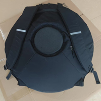Handpan gris noir personnalisé étui souple de transport sac de rangement en coton pour tambour à main Handpan étui Handpan sac