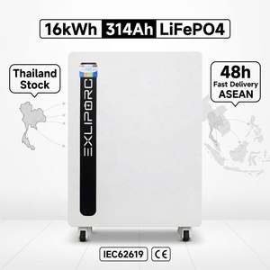 แบตเตอรี่บ้านแบบไฮบริด LiFePO4 ขนาด 16 กิโลวัตต์ชั่วโมง 314 แอมป์ชั่วโมง ระบบ <span class=keywords><strong>ESS</strong></span> แบบแยกส่วน มาตรฐาน IP65 จัดส่งรวดเร็วในประเทศไทย ระบบจัดเก็บพลังงานแสงอาทิตย์สำหรับโซลาร์เซลล์ ASEAN ยี่ห้อ Growatt สำหรับ Solis มาตรฐาน IEC62619 - Product Image 1