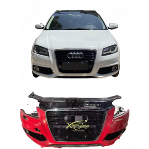 Utilizado para <span class=keywords><strong>Audi</strong></span> <span class=keywords><strong>A3</strong></span> accesorios exteriores Kit de carrocería parachoques delantero y trasero carcasa grande para <span class=keywords><strong>coche</strong></span> para modelo delantero - Product Image 1