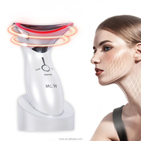 Appareil de soin de beauté pour le raffermissement et le resserrement de la peau, masseur pour le visage et le cou pour un usage domestique