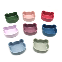 Nouveauté : bol à ventouse pour bébé sans BPA, vaisselle en silicone pour l'alimentation des bébés