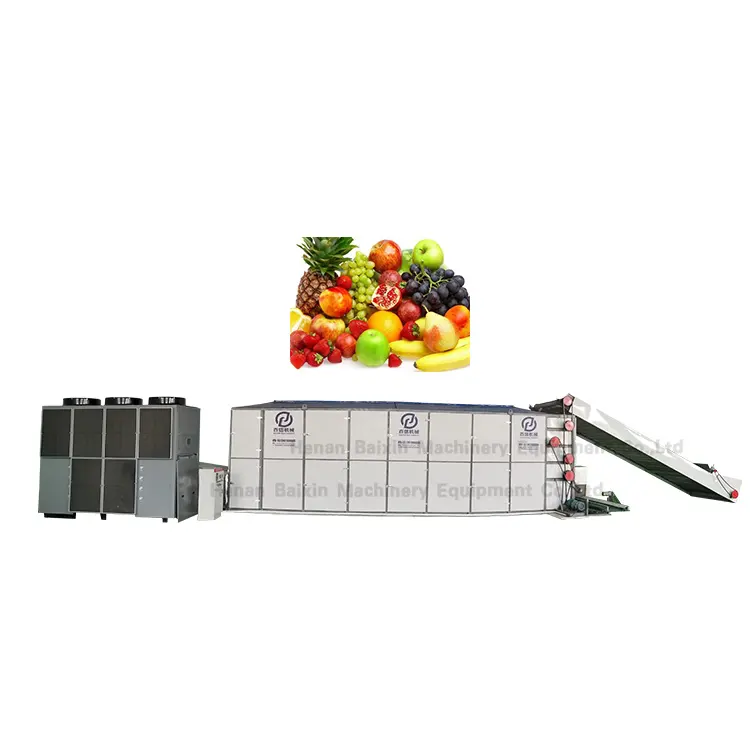 Zencefil soğan biber sarımsak kurutma makinesi otomatik kurutulmuş meyve ve sebze üretim işleme hattı