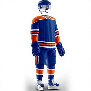 Uniforme Deportivo de Hockey sobre Hielo de Primera Calidad, Directo de Fábrica Pakistaní, Transpirable, 100% Poliéster, Diseño Popular, Ligero - Product Image 1