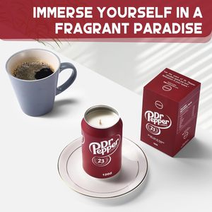 Bougie parfumée Dr Pepper, ça sent le vrai soda. Cadeau drôle et unique pour toute occasion ou décoration de chambre esthétique. Parfait pour cool, - Product Image 5