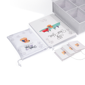 Recyclable Baby Keepsake <b>Memory</b> Gift <b>Box</b> Set with Notebook Accessories for Newborn Baby Gifts - Product Image 2