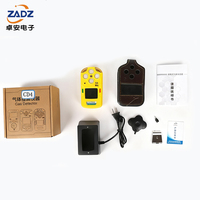 Analizadores de gas CO EX O2 H2S H2 NO NO2 SO2 NH3 CL2 O3 HCL PH3 HCN CO2 Detector multigas portátil