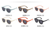 Lunettes de soleil colorées, mignonnes, flexibles, polarisées en TPEE pour garçons, filles, bébés et enfants