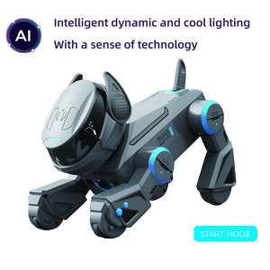 หุ่นยนต์สุนัข AiJH Ai Smart Dog Rc หมุนตีลังกา ทำท่าตั้งหัวลง พร้อมไฟ LED ของเล่นหุ่นยนต์สุนัขอัจฉริยะสำหรับเด็ก - Product Image 2