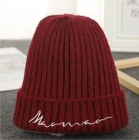 Berretto Lavorato a Maglia Personalizzato Yukaihe/ Cappello Invernale con Logo Ricamato Berretti all'Ingrosso
