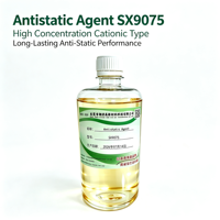 Kationisches Antistatikmittel SX9075 Textil-Antistatik-Finish-Hilfsmittel Anti-Pilling-Weichmacher für Polyester-Baumwoll-Stoffe