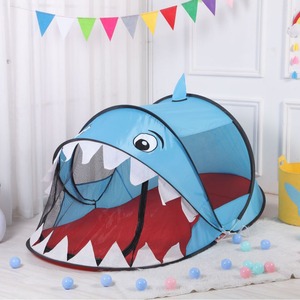 Carpa de juegos infantil con diseño de animales de dibujos animados, casa de juegos interior para niños de 2 a 4 años, unisex, tela de poliéster YS-M016 - Product Image 4