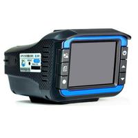 Hotselling kamera detektor kecepatan mobil 2 in 1, kamera dasbor pengukuran kecepatan aliran tetap, detektor Radar mobil 1080P Rusia