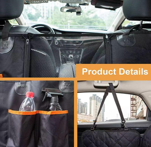 Qeepei Housse de siège de voiture étanche et résistante aux taches pour hamac pour animaux de compagnie pour chiens - Product Image 3