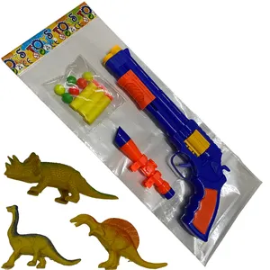 2024 vente chaude produit moins cher enfants Police en plastique jouets militaires pistolets jeu de tir jouer ensemble pour enfants armas de fuego réel