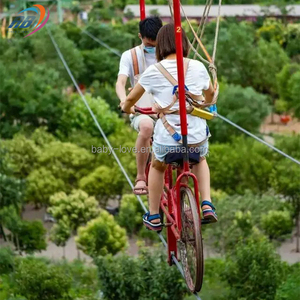 Projet <span class=keywords><strong>de</strong></span> parc d'aventure en plein air Vélo unique Tyrolienne à vélo et tyrolienne le long <span class=keywords><strong>de</strong></span> la cime des arbres - Product Image 2