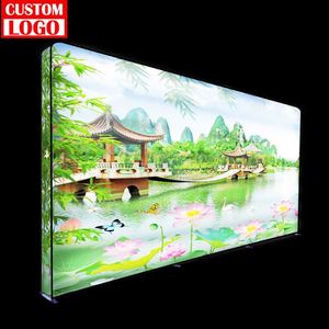 ป้ายโฆษณาแบบมีไฟ LED ติดตั้งบนผ้า พร้อมกรอบอะลูมิเนียม - Product Image 1