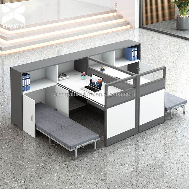 Flexible Office Table Arrangement with Modular Office Desk Office Partitions Workstation Desk for Schools Hospitals Hotels