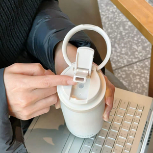 Vaso de Regalo Portátil de Acero Inoxidable Ecológico con Pajita, Aislamiento Térmico, Anticorrosión, Aislamiento de 0-6 Horas, Diseño Moderno - Product Image 2