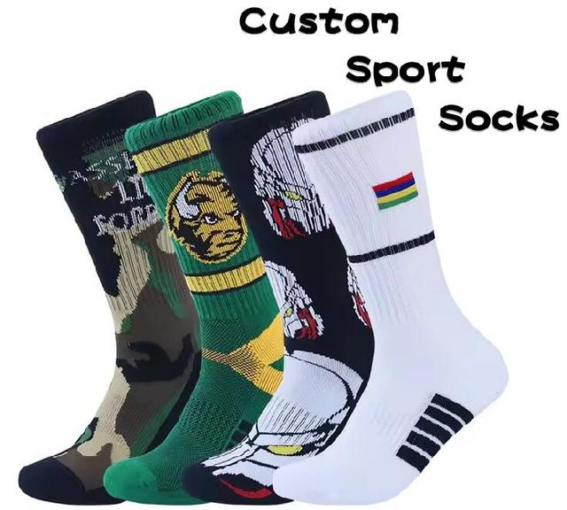 KTS62 Custom Design Logo Comic Long Stockings Cute Princess Cartoon Animal Children's Socks Over the Knee Socks for Girls