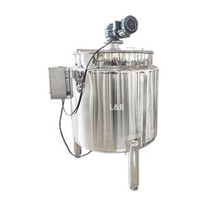 Acier inoxydable cisaillement homogénéisant émulsifiant beurre barattage Ghee dispersant dissolvant malaxeur - Product Image 3