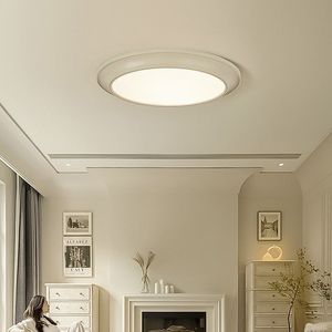 Lámpara de Techo LED Moderna Minimalista 2023, Estilo Nórdico Francés, Amigable con la Vista, para Dormitorio Principal/Estudio, Iluminación de Año Nuevo - Product Image 3