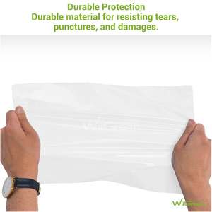 2024 nuevas bolsas de correo de PE de espesor personalizado ecológicas, impermeables, venta al por mayor, embalaje de polietileno de etiqueta privada, cartón de comestibles - Product Image 3