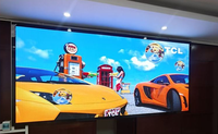 Écran LED d'intérieur haute résolution RGX haut de gamme 8K, mur vidéo P0.93 COB à petit pas de pixel, offre spéciale de fin d'année
